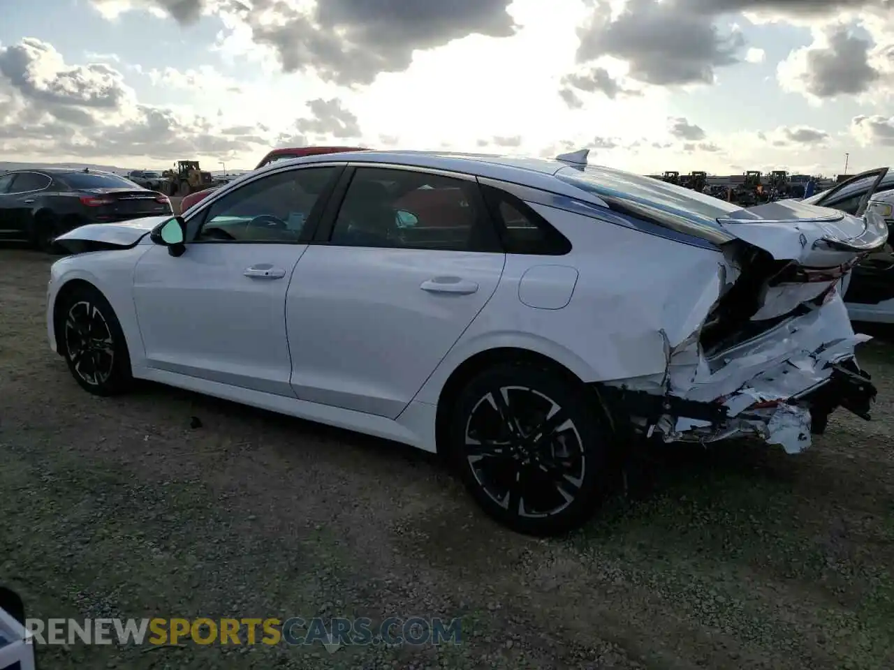 2 Photograph of a damaged car 5XXG64J23MG076322 KIA K5 2021