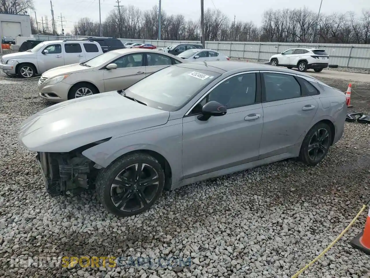 1 fotografías del automóvil dañado 5XXG64J25MG024304 KIA K5 2021