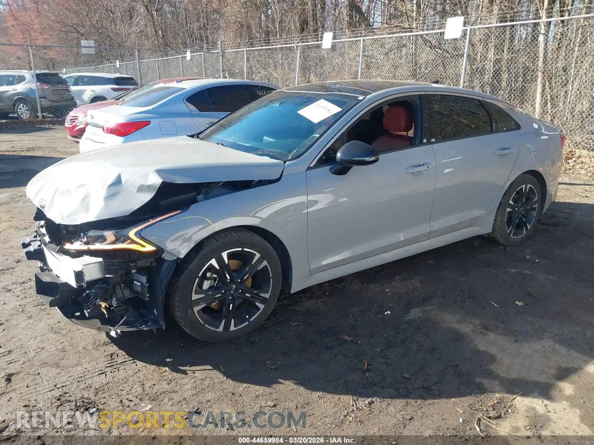 2 Photograph of a damaged car 5XXG64J25MG063555 KIA K5 2021