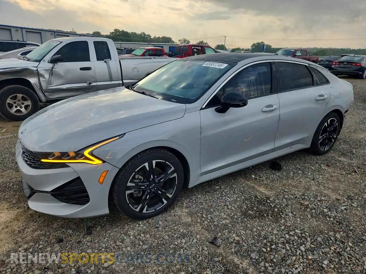 1 fotografías del automóvil dañado 5XXG64J25MG073552 KIA K5 2021