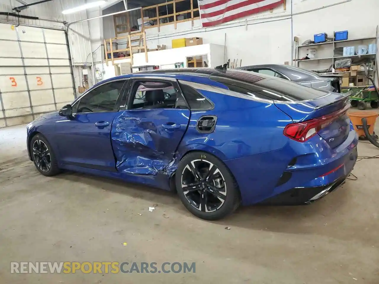 2 Photograph of a damaged car 5XXG64J25MG077519 KIA K5 2021