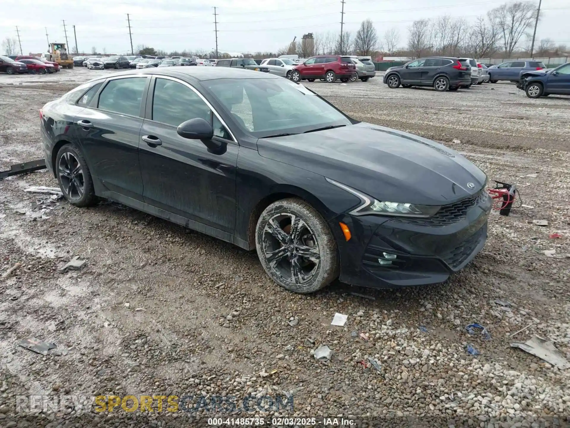 1 Photograph of a damaged car 5XXG64J26MG052385 KIA K5 2021