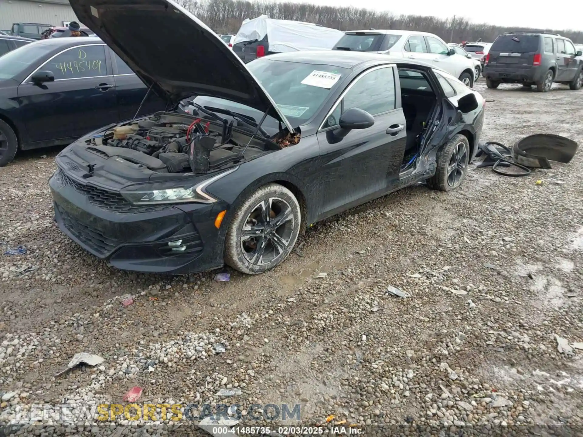 2 Photograph of a damaged car 5XXG64J26MG052385 KIA K5 2021