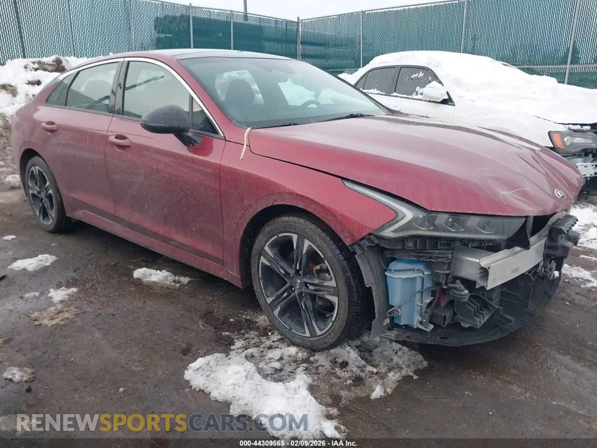 1 Photograph of a damaged car 5XXG64J27MG007987 KIA K5 2021