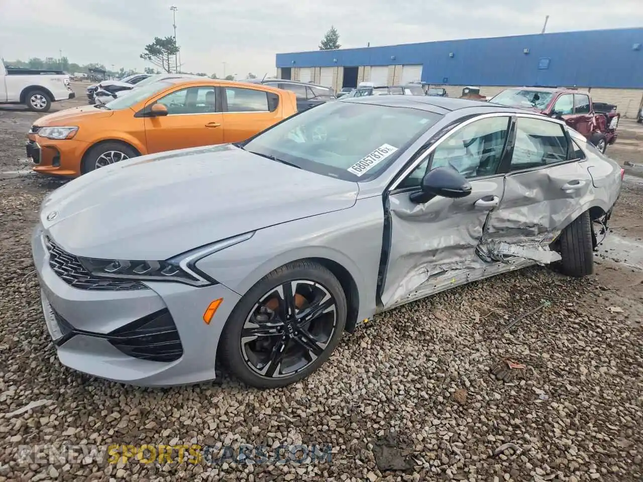 1 fotografías del automóvil dañado 5XXG64J27MG030511 KIA K5 2021