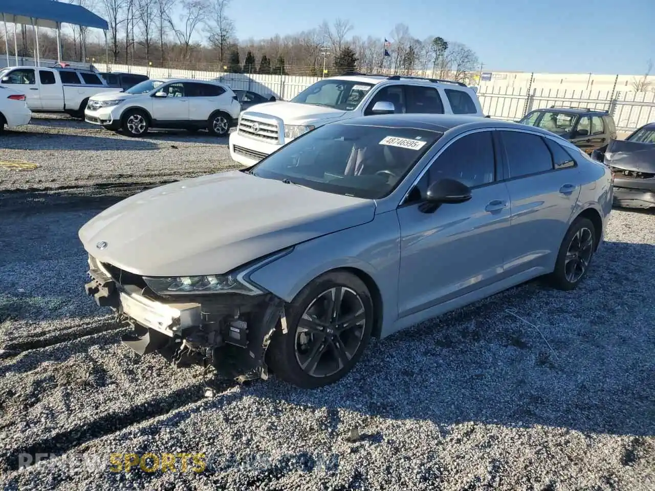 1 Photograph of a damaged car 5XXG64J27MG043680 KIA K5 2021