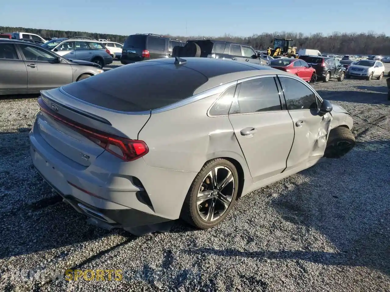 3 Photograph of a damaged car 5XXG64J27MG043680 KIA K5 2021