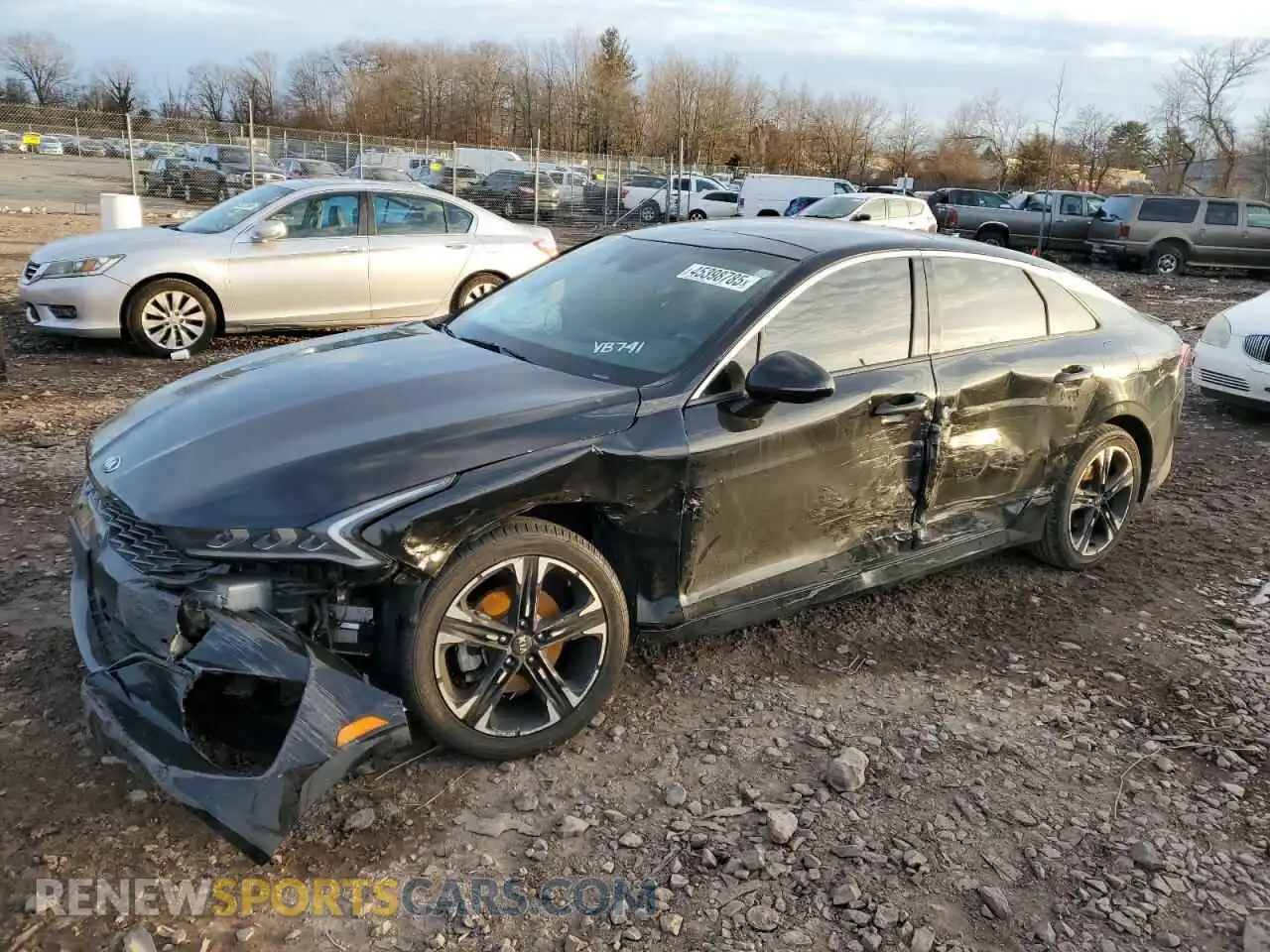 1 Photograph of a damaged car 5XXG64J27MG052749 KIA K5 2021