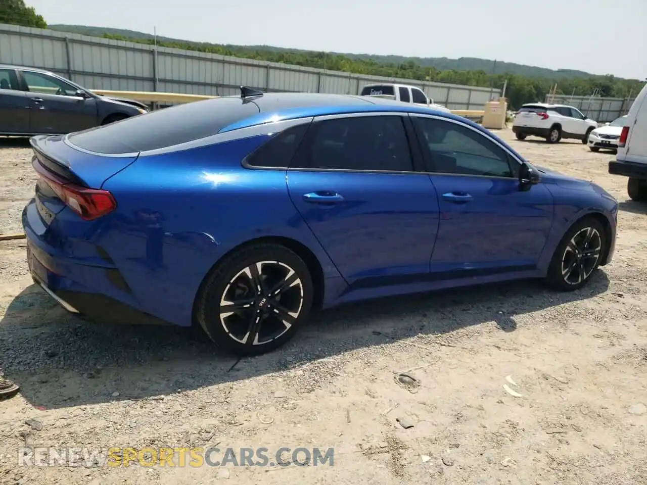 3 fotografías del automóvil dañado 5XXG64J27MG078719 KIA K5 2021