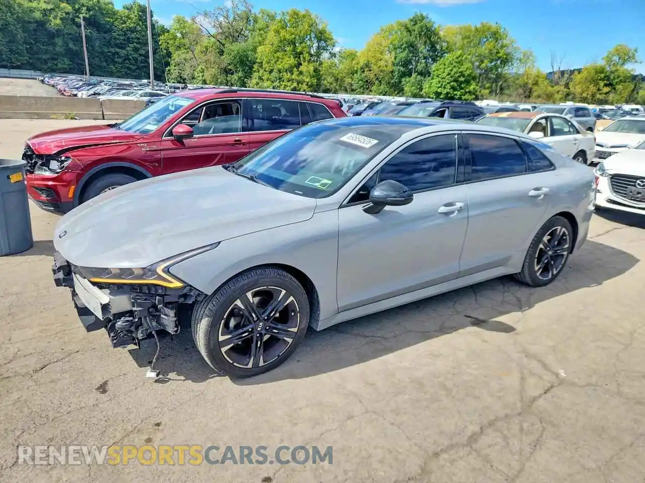 1 fotografías del automóvil dañado 5XXG64J27MG078929 KIA K5 2021