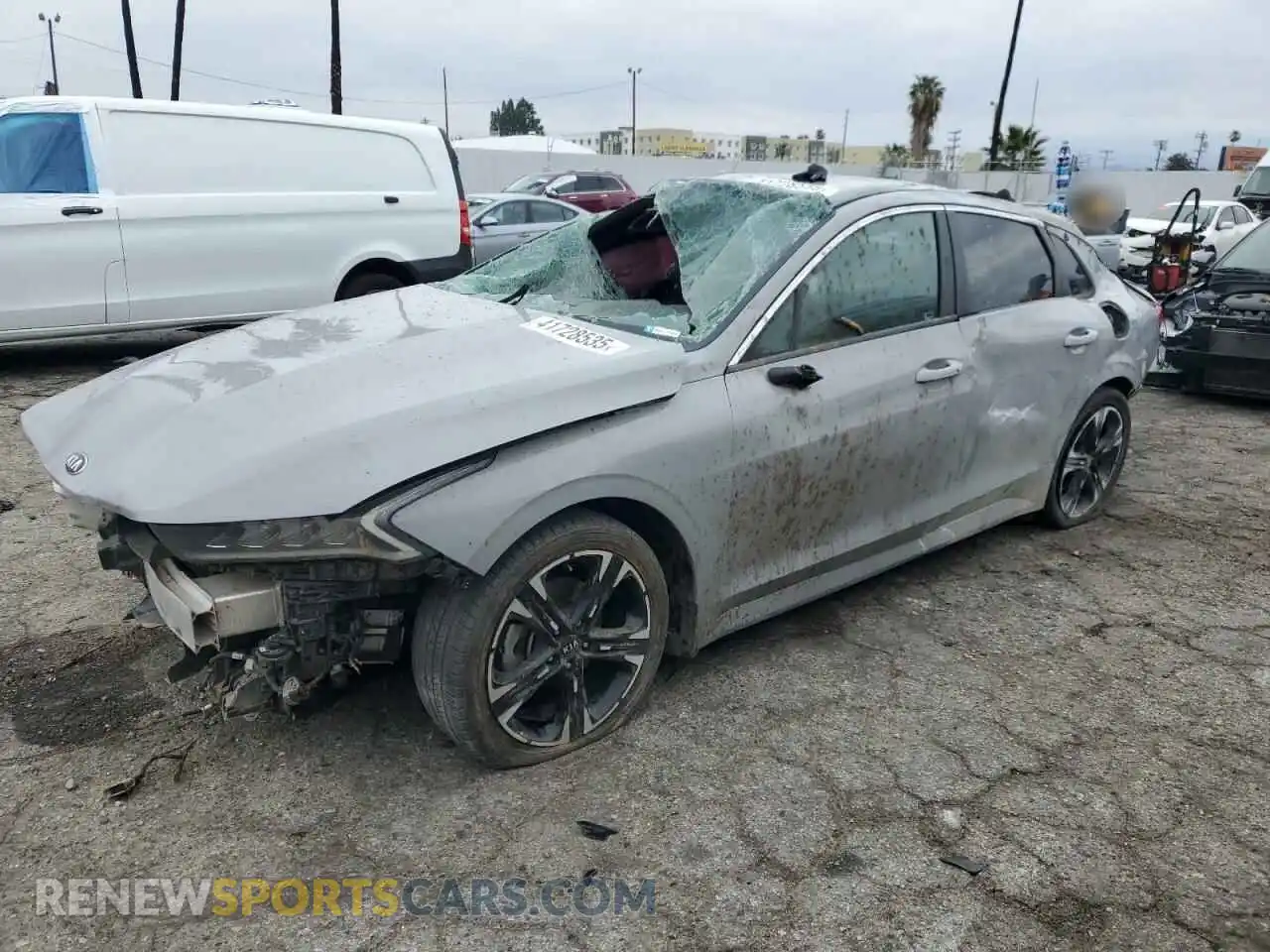 1 Photograph of a damaged car 5XXG64J27MG079885 KIA K5 2021