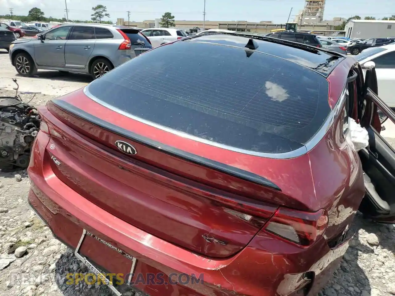 3 fotografías del automóvil dañado 5XXG64J27MG081622 KIA K5 2021