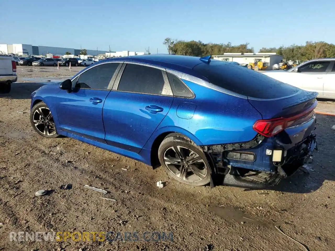 2 Photograph of a damaged car 5XXG64J28MG005231 KIA K5 2021