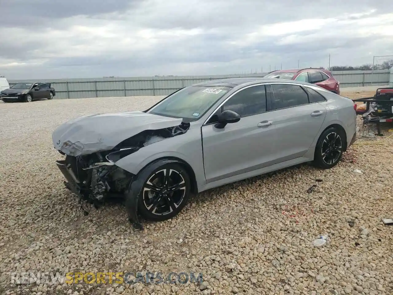 1 Photograph of a damaged car 5XXG64J28MG005617 KIA K5 2021