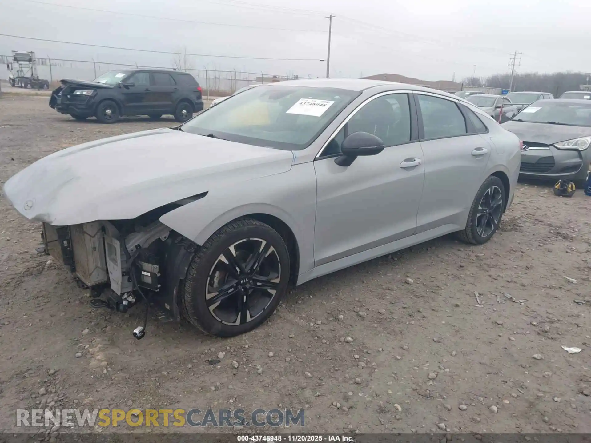 2 Photograph of a damaged car 5XXG64J28MG027892 KIA K5 2021