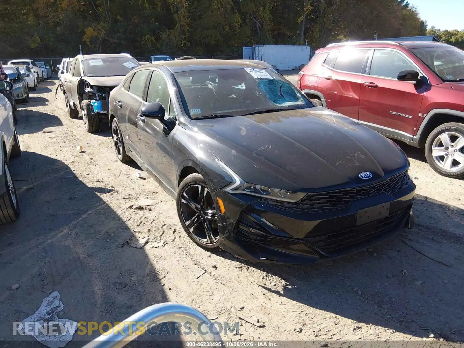 1 Photograph of a damaged car 5XXG64J28MG031893 KIA K5 2021