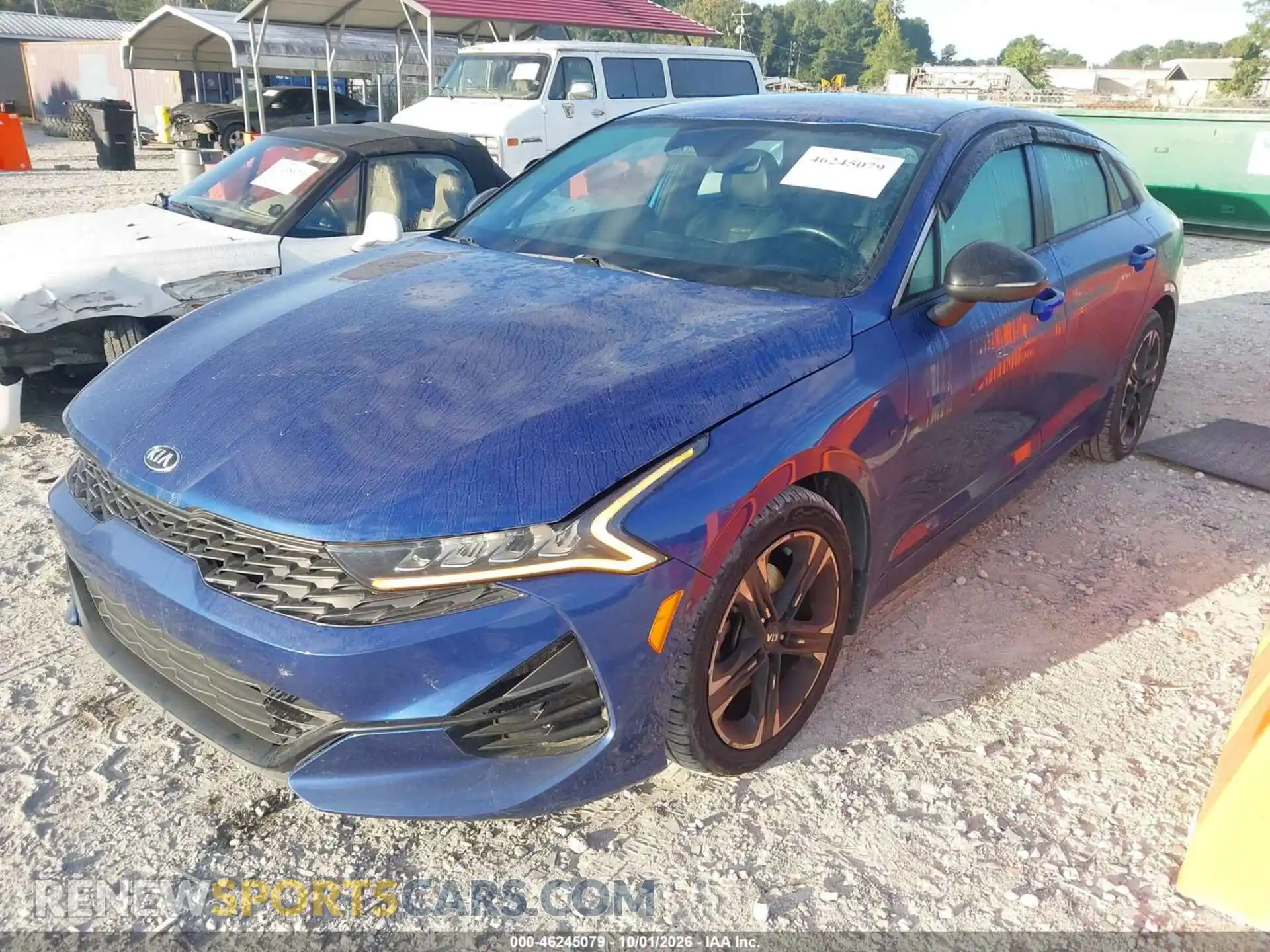 2 Photograph of a damaged car 5XXG64J28MG035622 KIA K5 2021