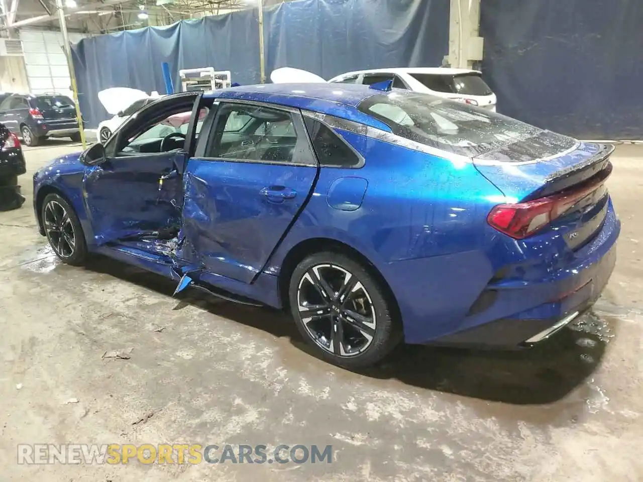 2 Photograph of a damaged car 5XXG64J28MG058267 KIA K5 2021