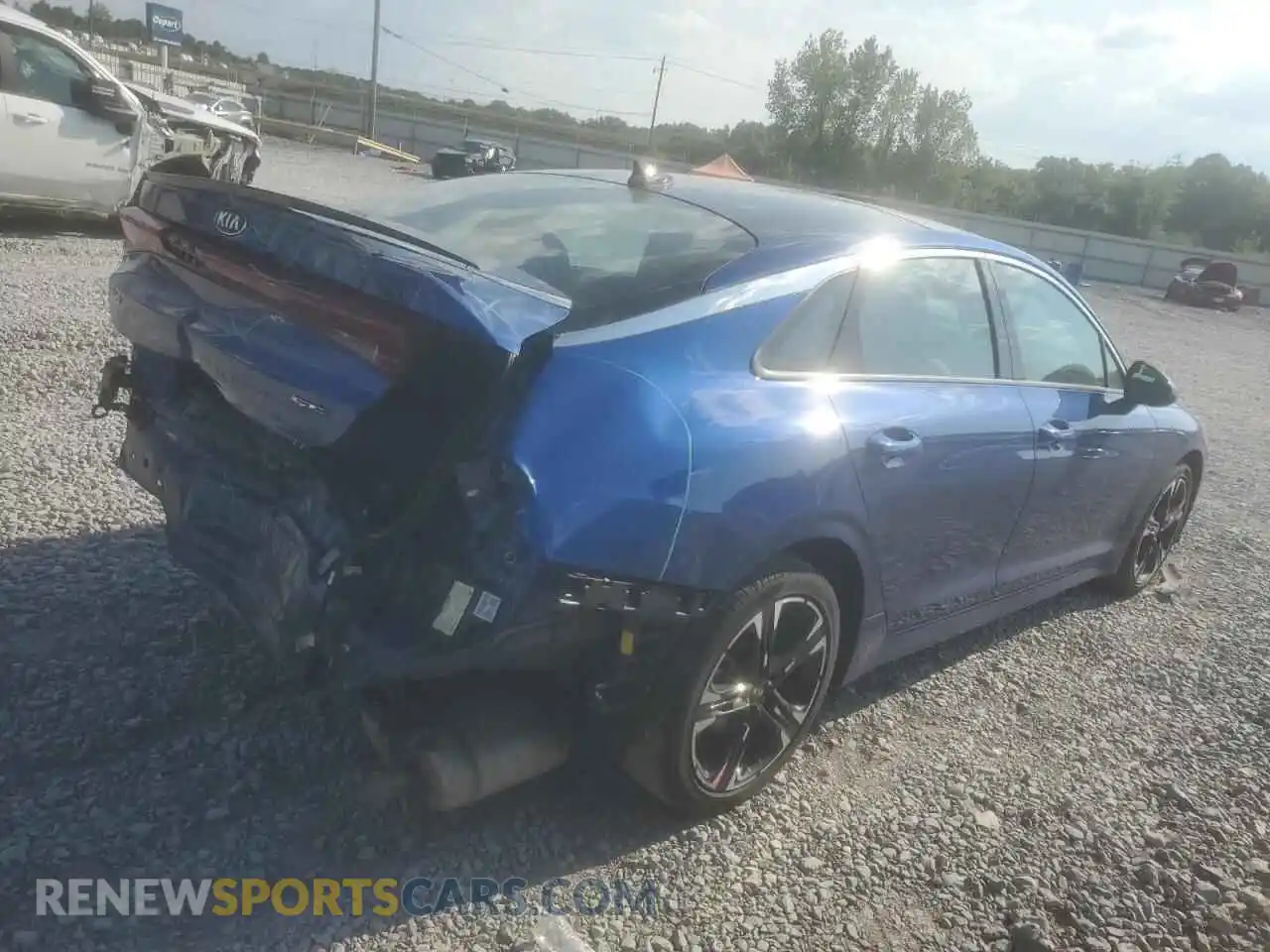 3 Photograph of a damaged car 5XXG64J29MG042787 KIA K5 2021