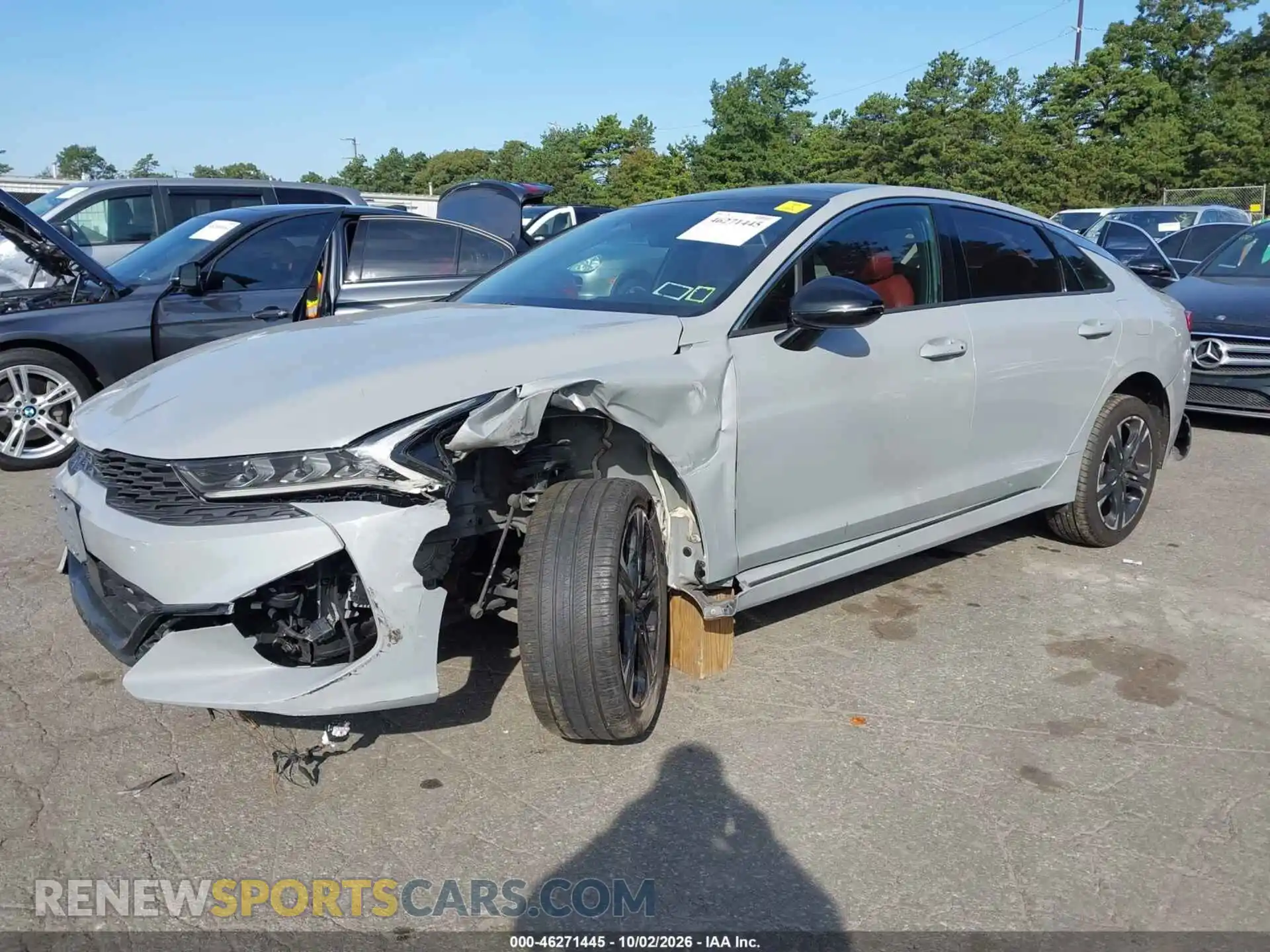 2 Photograph of a damaged car 5XXG64J29MG061209 KIA K5 2021