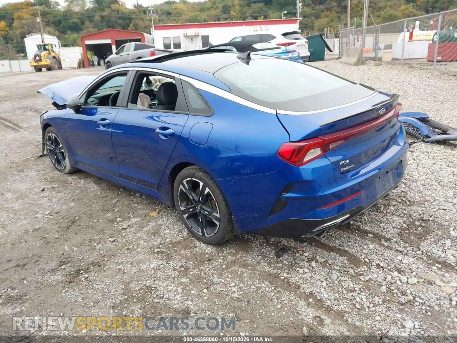 3 fotografías del automóvil dañado 5XXG64J29MG061436 KIA K5 2021