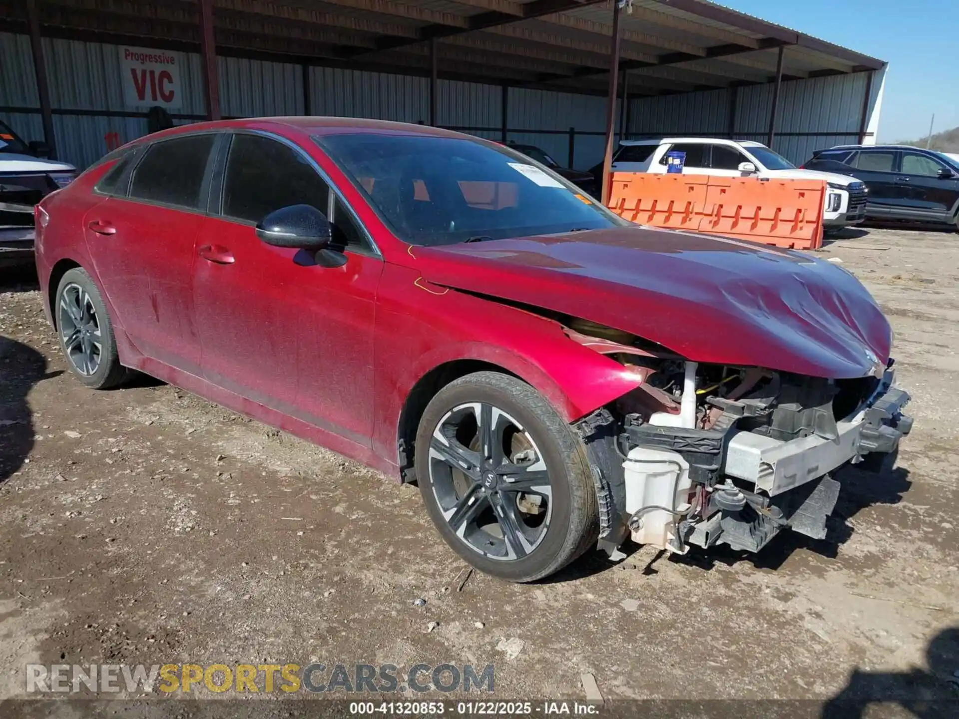 1 Photograph of a damaged car 5XXG64J29MG073263 KIA K5 2021