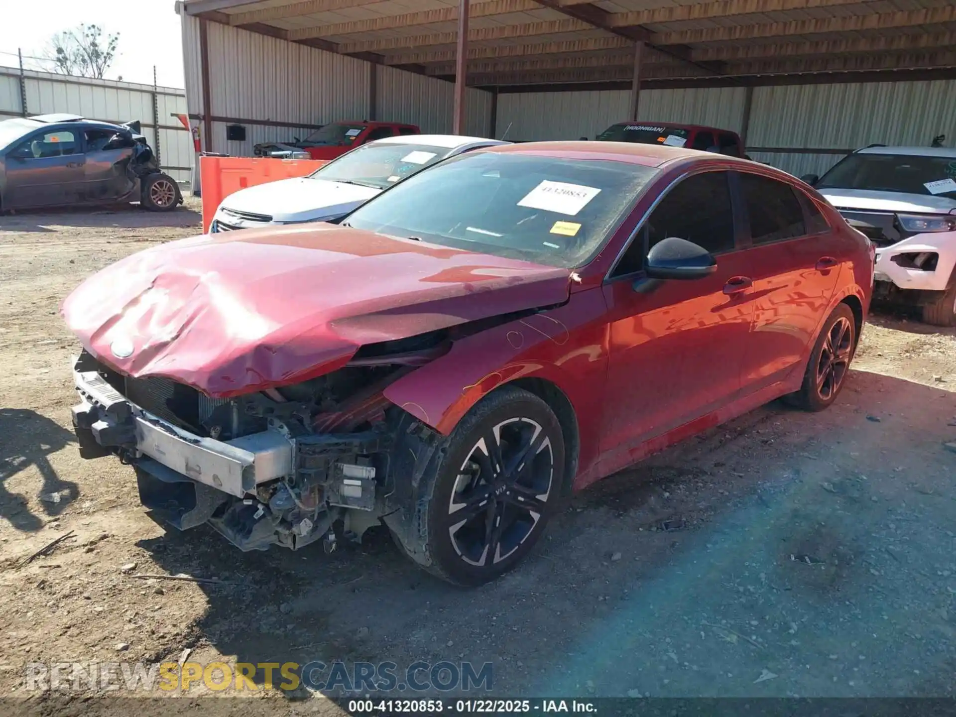 2 Photograph of a damaged car 5XXG64J29MG073263 KIA K5 2021