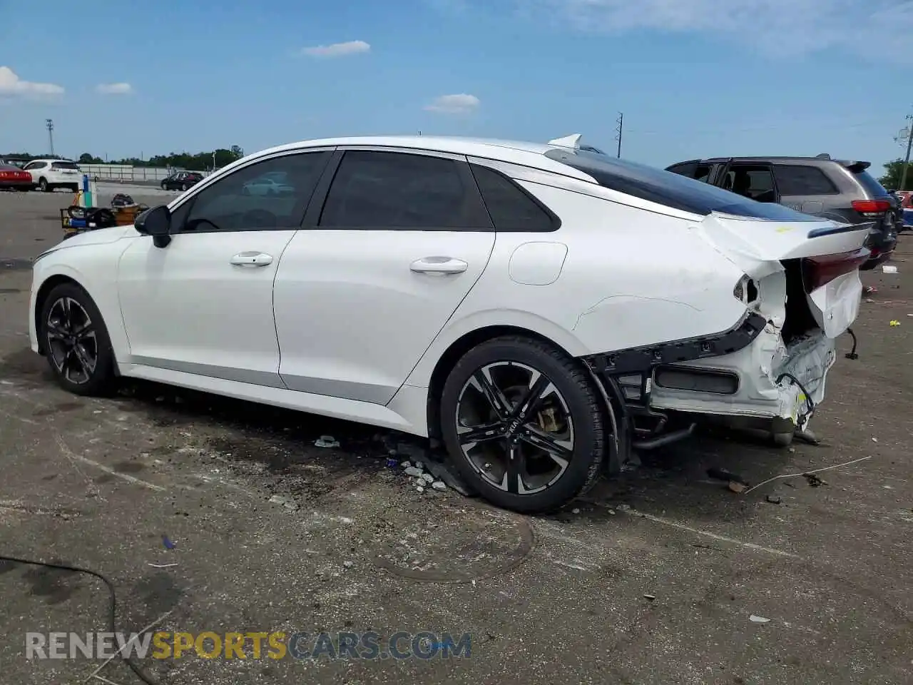 2 Photograph of a damaged car 5XXG64J2XMG058433 KIA K5 2021