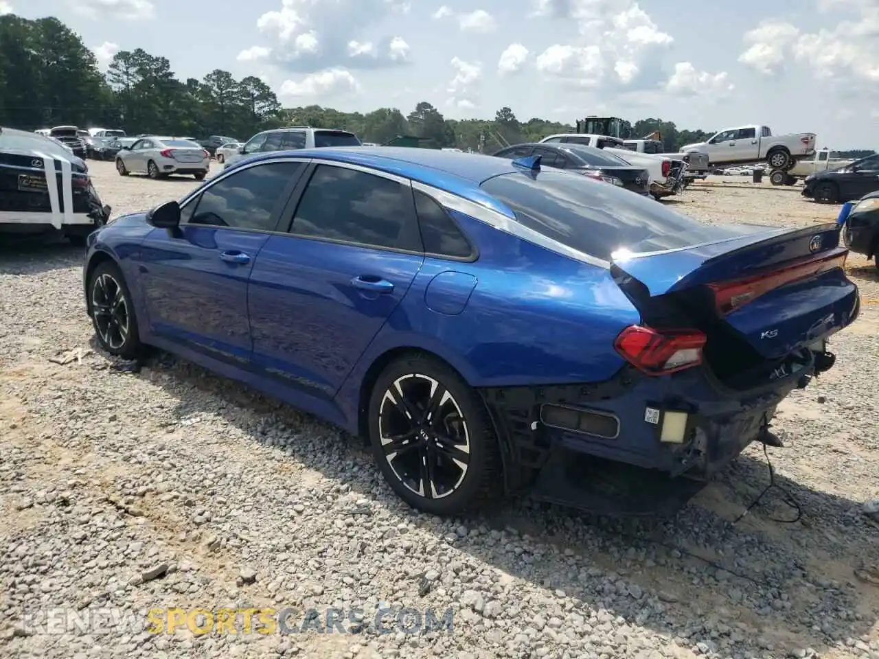 2 Photograph of a damaged car 5XXG64J2XMG074177 KIA K5 2021
