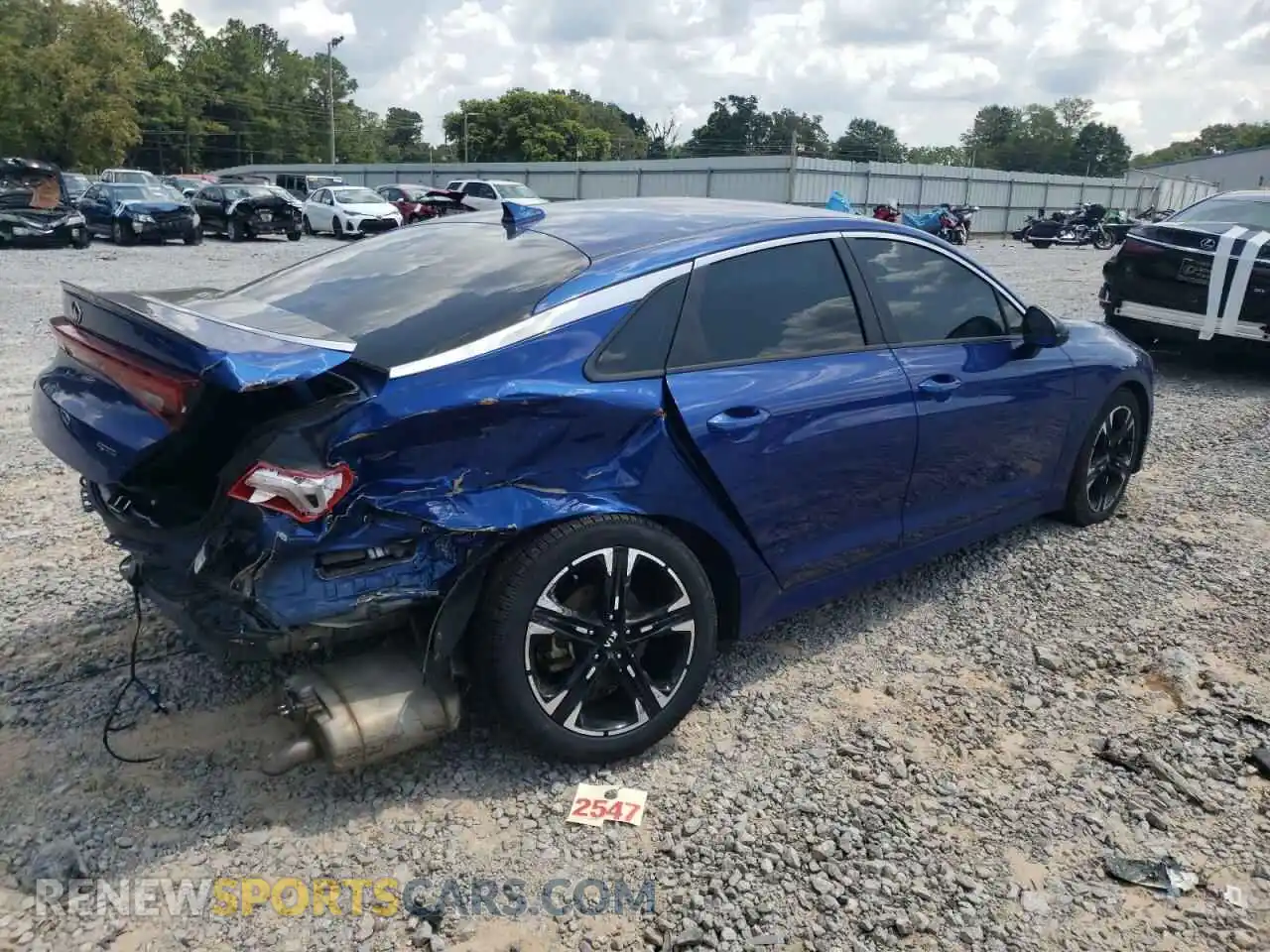 3 Photograph of a damaged car 5XXG64J2XMG074177 KIA K5 2021