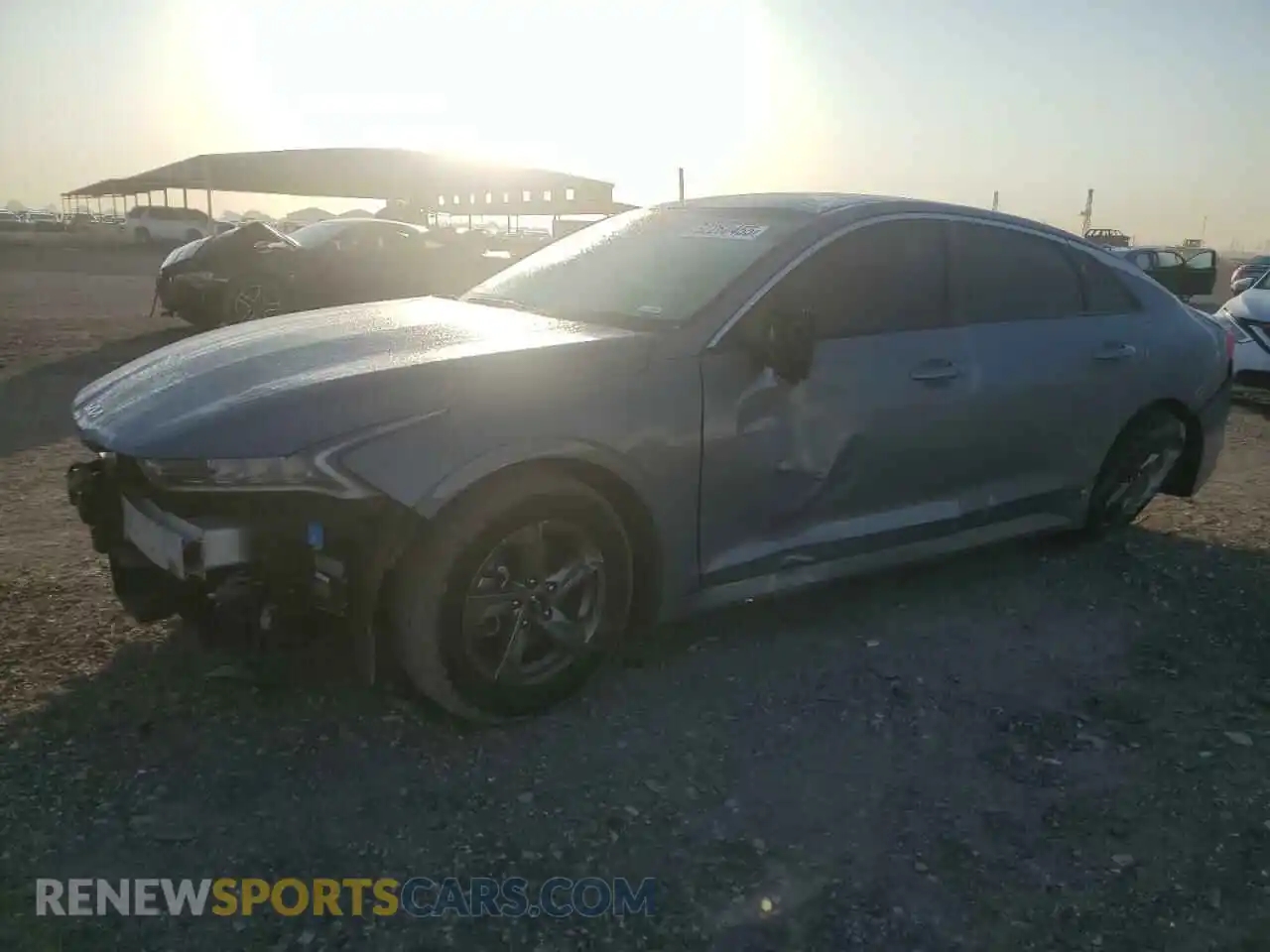 1 Photograph of a damaged car 5XXG14J27NG150910 KIA K5 2022
