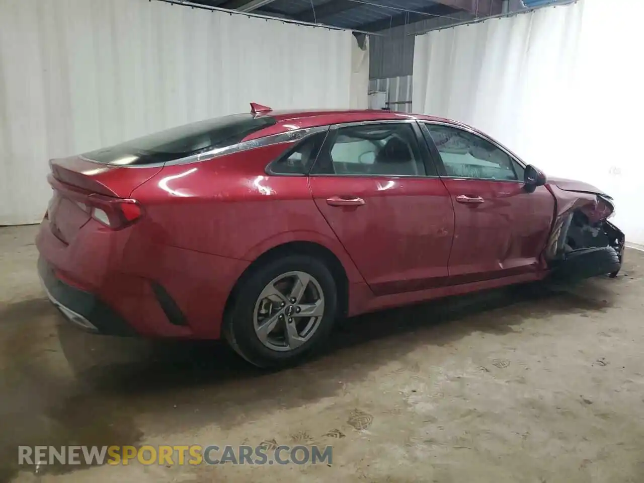 3 fotografías del automóvil dañado 5XXG14J2XNG085809 KIA K5 2022