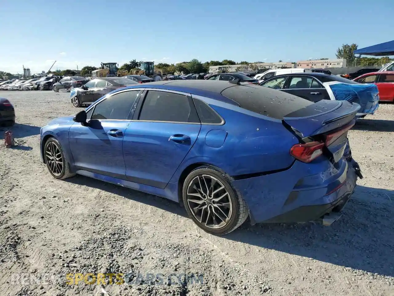 2 Photograph of a damaged car 5XXG44J80NG094448 KIA K5 2022