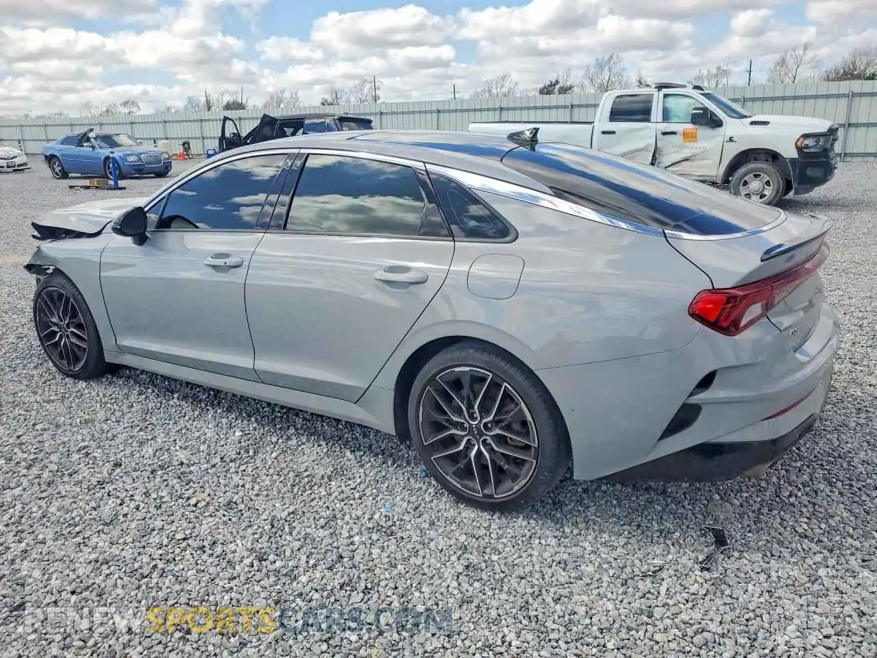 2 Photograph of a damaged car 5XXG44J80NG149058 KIA K5 2022