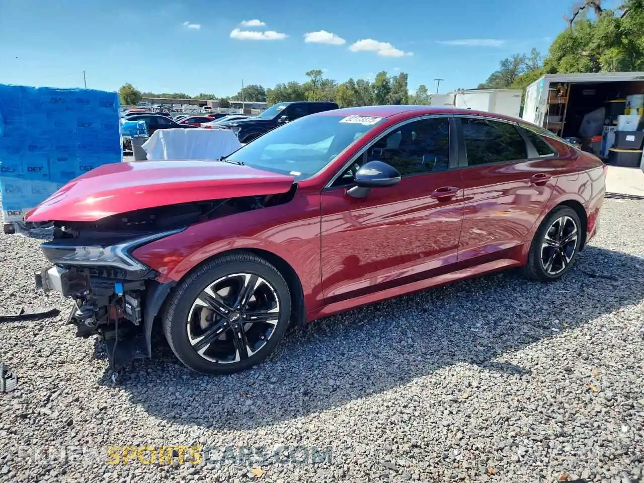 1 fotografías del automóvil dañado 5XXG64J20NG134131 KIA K5 2022