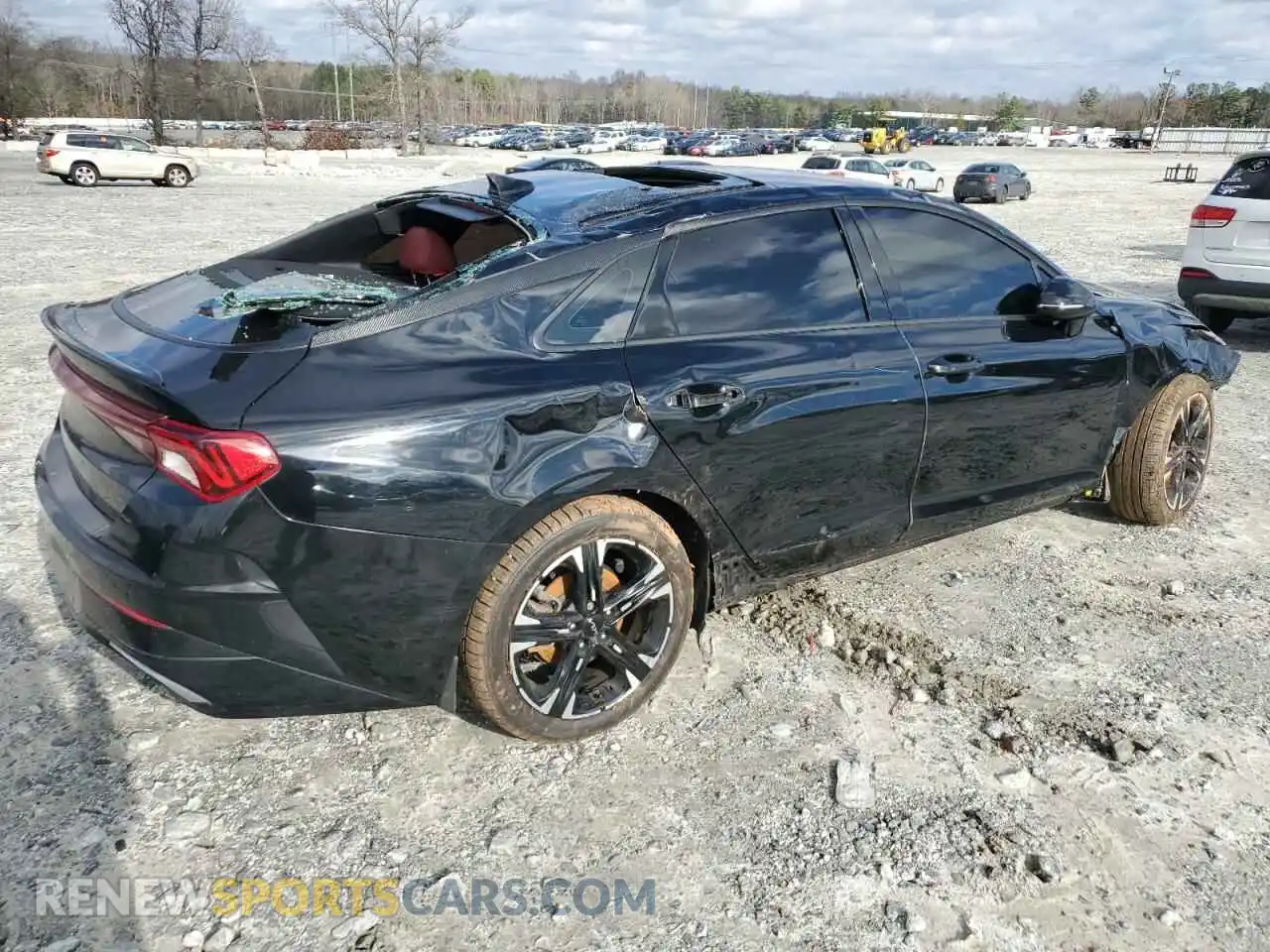 3 Photograph of a damaged car 5XXG64J27NG111493 KIA K5 2022
