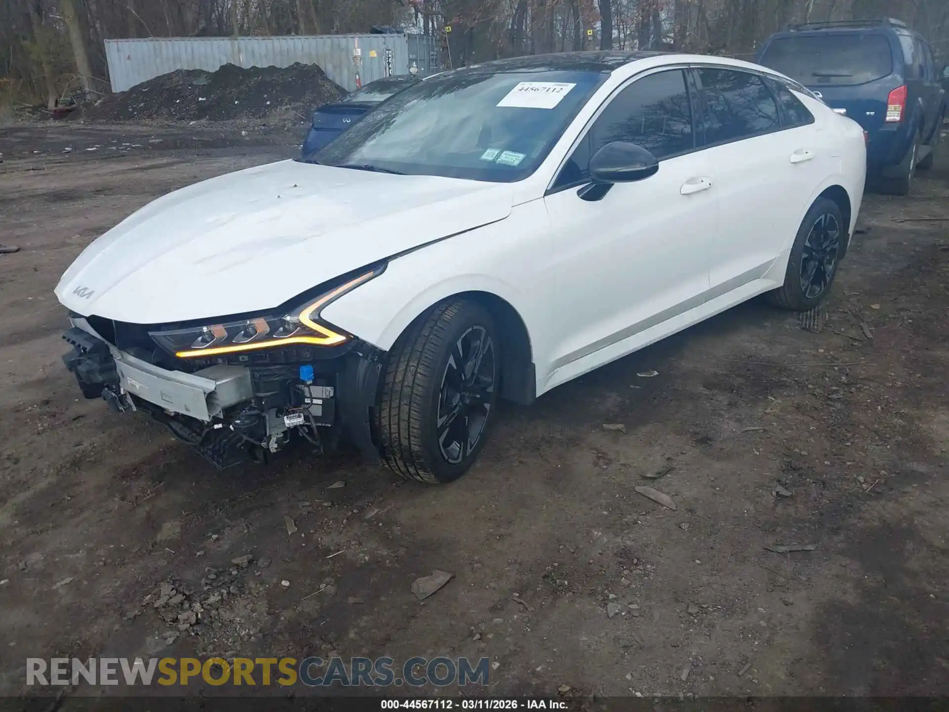 2 Photograph of a damaged car 5XXG64J27NG121084 KIA K5 2022