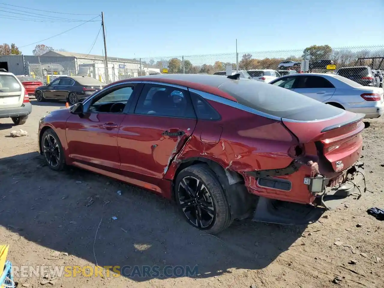 2 Photograph of a damaged car 5XXG64J27NG124406 KIA K5 2022