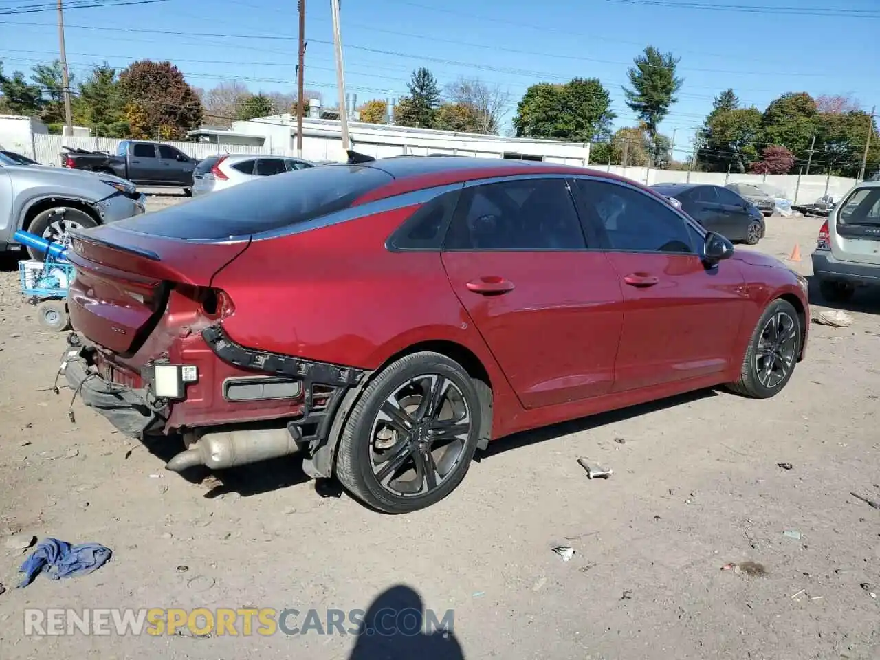 3 Photograph of a damaged car 5XXG64J27NG124406 KIA K5 2022