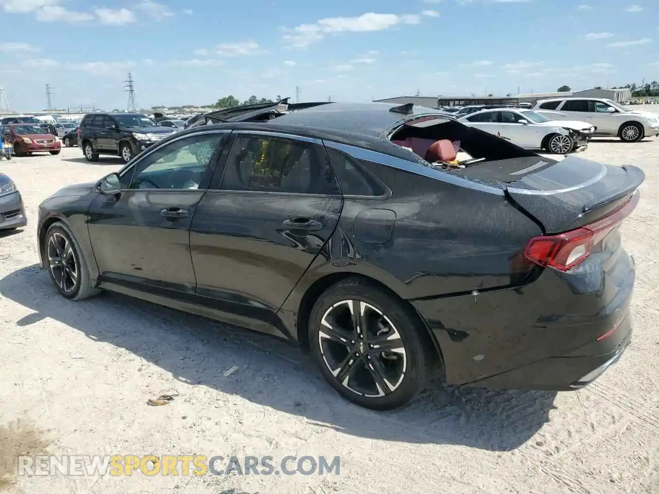 2 Photograph of a damaged car 5XXG64J27NG130545 KIA K5 2022