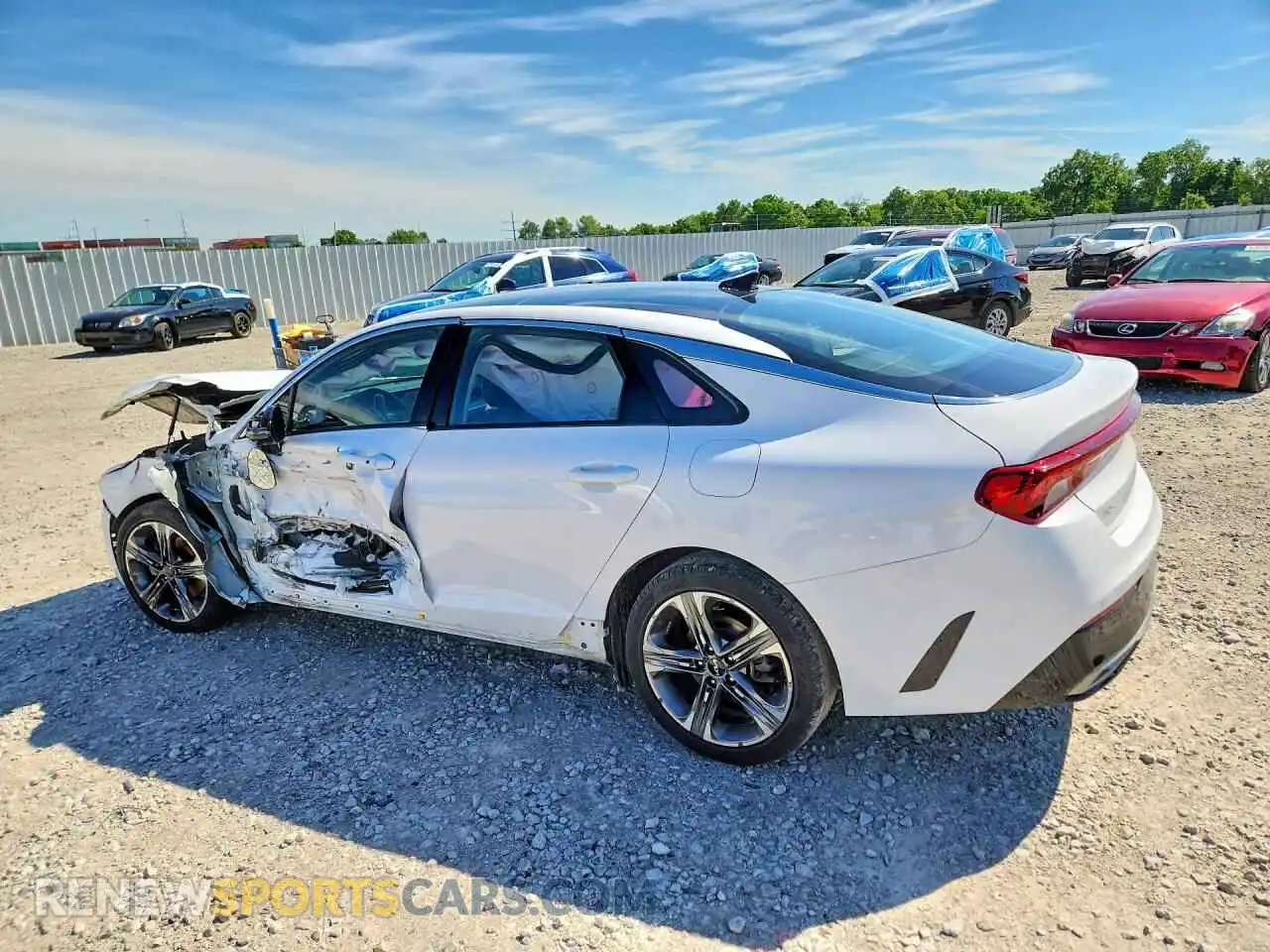2 Photograph of a damaged car 5XXG34J24PG186759 KIA K5 2023
