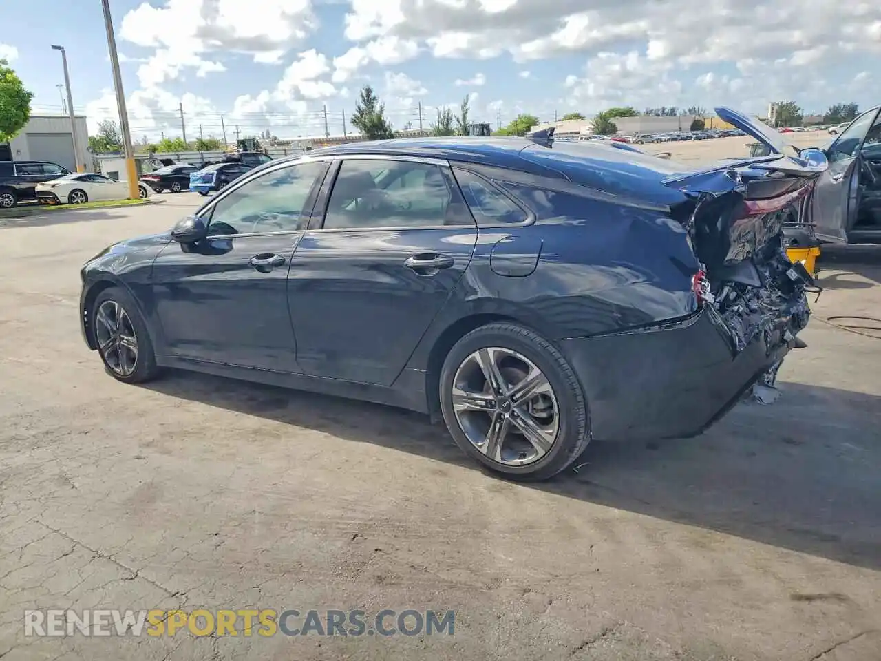 2 Photograph of a damaged car 5XXG34J27PG186576 KIA K5 2023