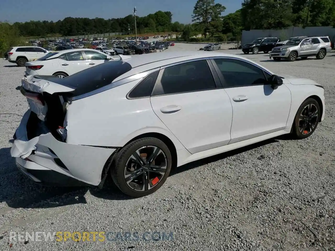 3 fotografías del automóvil dañado 5XXG64J28PG217325 KIA K5 2023