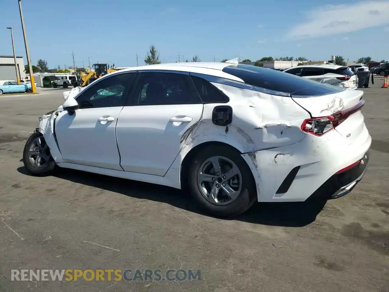 2 Photograph of a damaged car 5XXG14J23RG254512 KIA K5 2024