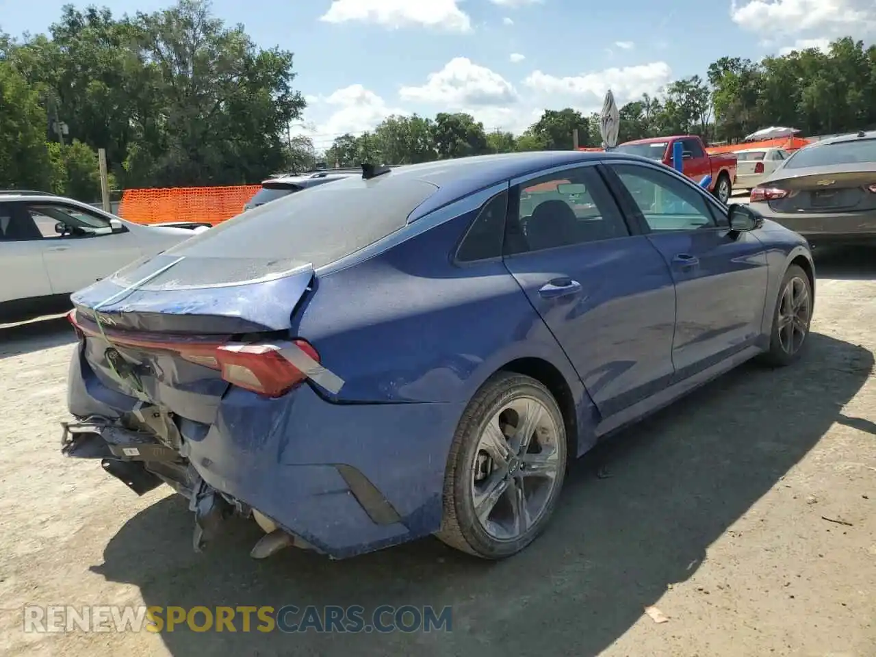 3 fotografías del automóvil dañado 5XXG34J29RG258610 KIA K5 2024