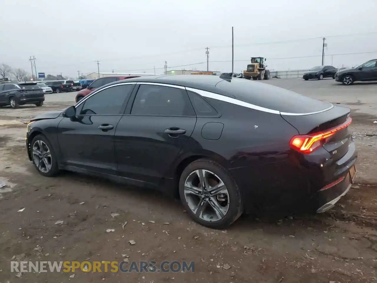 2 fotografías del automóvil dañado 5XXG34J29RG262012 KIA K5 2024