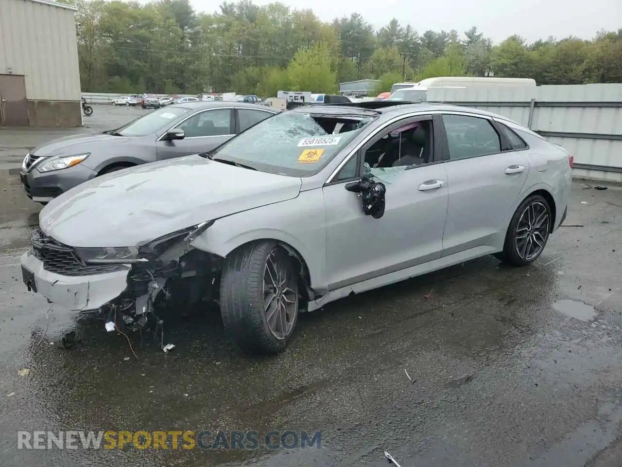 1 Photograph of a damaged car 5XXG44J80RG243902 KIA K5 2024