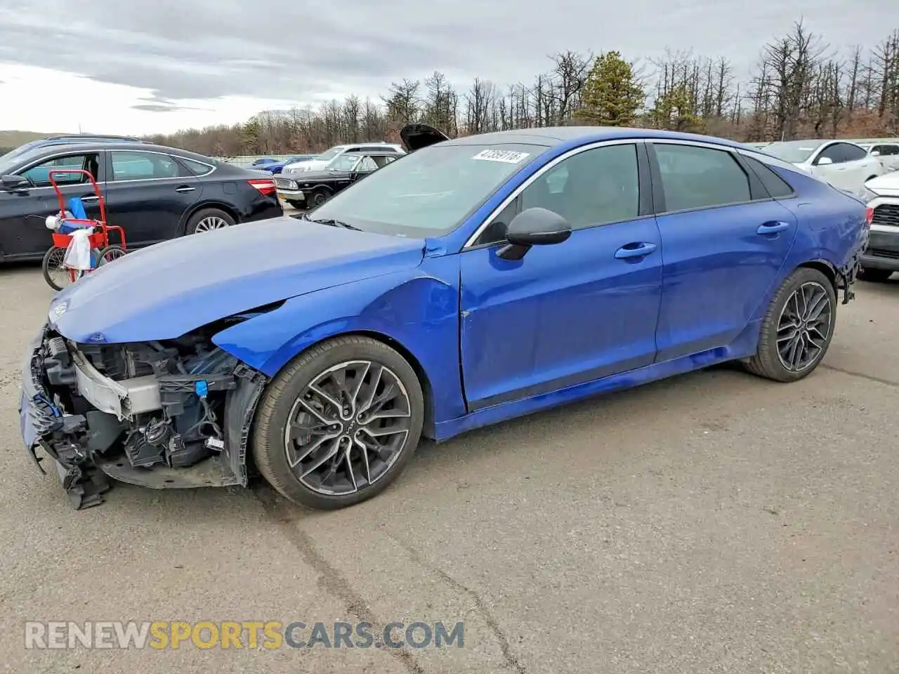 1 Photograph of a damaged car 5XXG44J82RG231007 KIA K5 2024