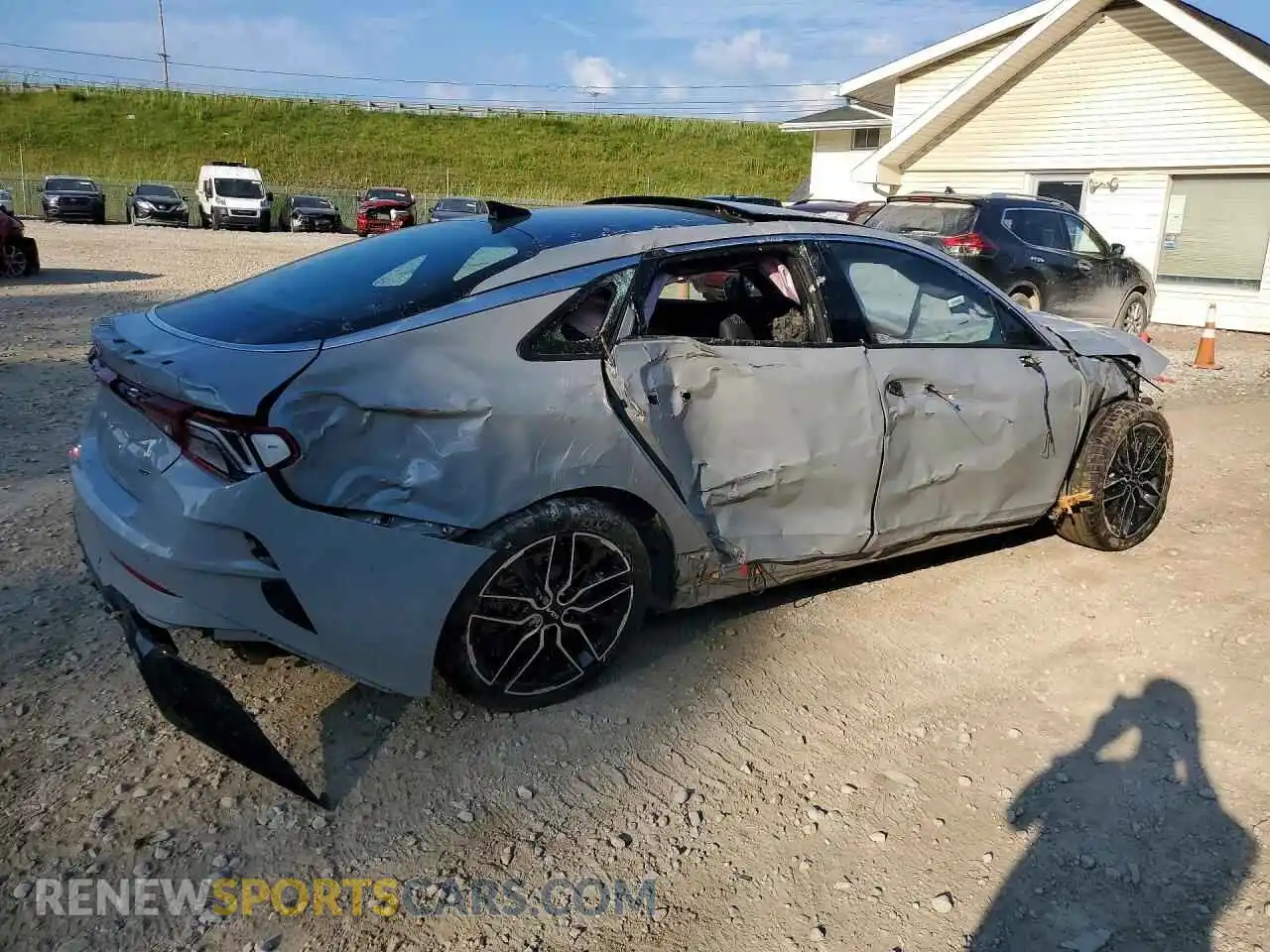 3 Photograph of a damaged car 5XXG44J82RG257297 KIA K5 2024