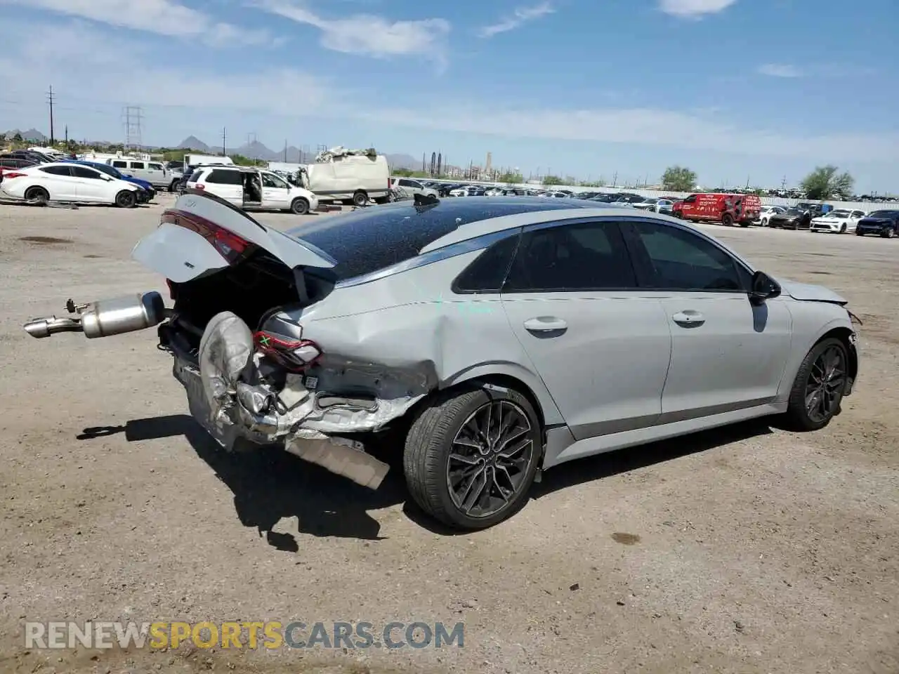 3 Photograph of a damaged car 5XXG44J83RG244736 KIA K5 2024